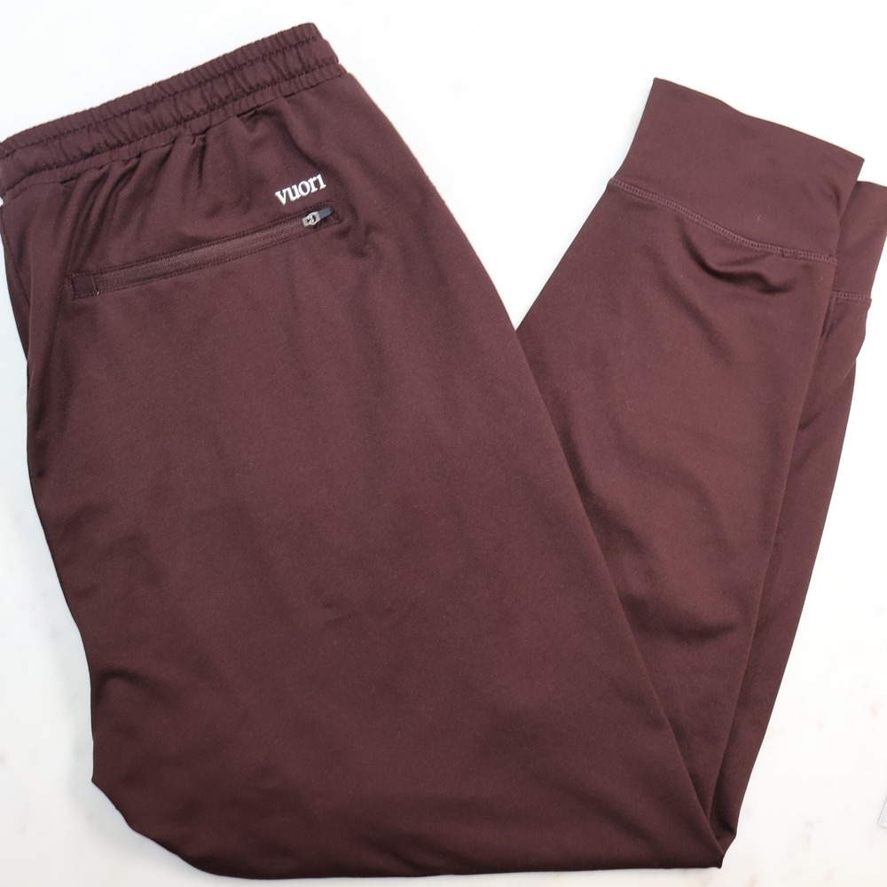 Vuori Sunday Performance Joggers Mens XXL Java Brown V416 Pants